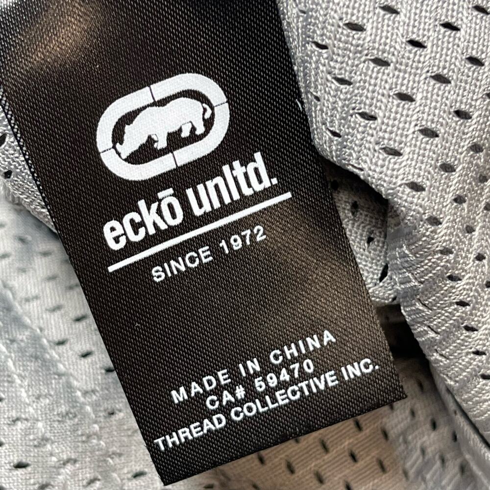 ECKO UNLTD. Mens Activewear Shirt Size L Gray Black Grey Marled - Picture 10 of 12